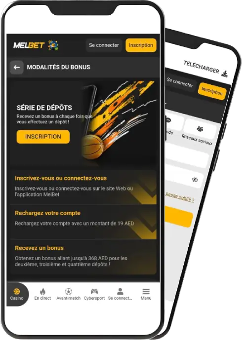 Infos sur les dépôts Melbet